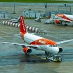 easyJet Airbus A319 at London Gatwick