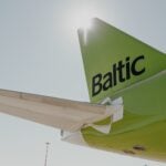 airBaltic Airbus A220 300 tail