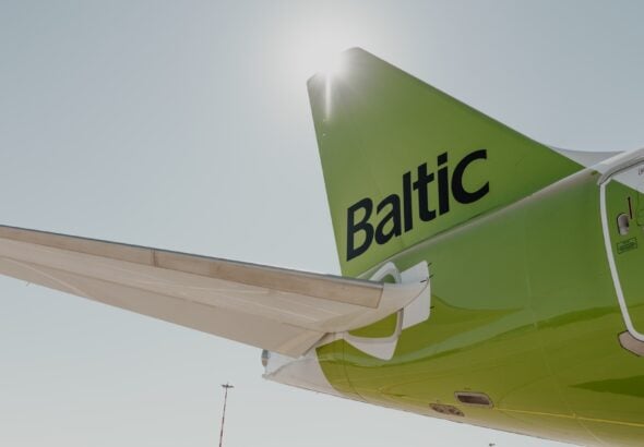 airBaltic Airbus A220 300 tail