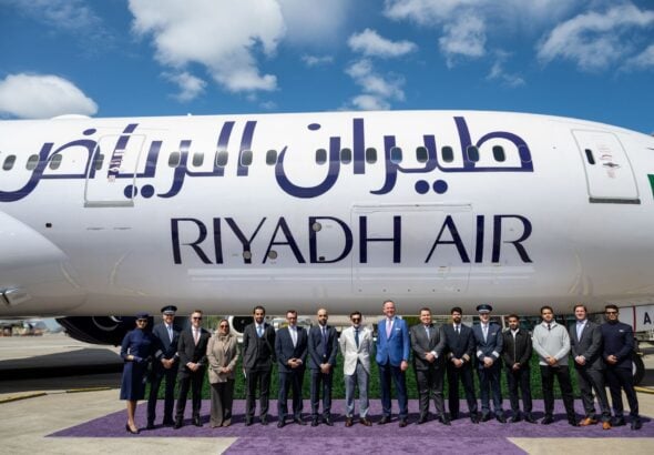 Riyadh Air Boeing 787-9 delivery in Charleston