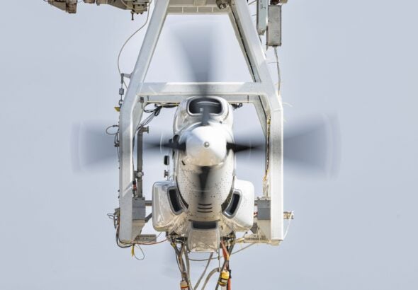 GE Aerospace CT-7 hybrid-electric testbed