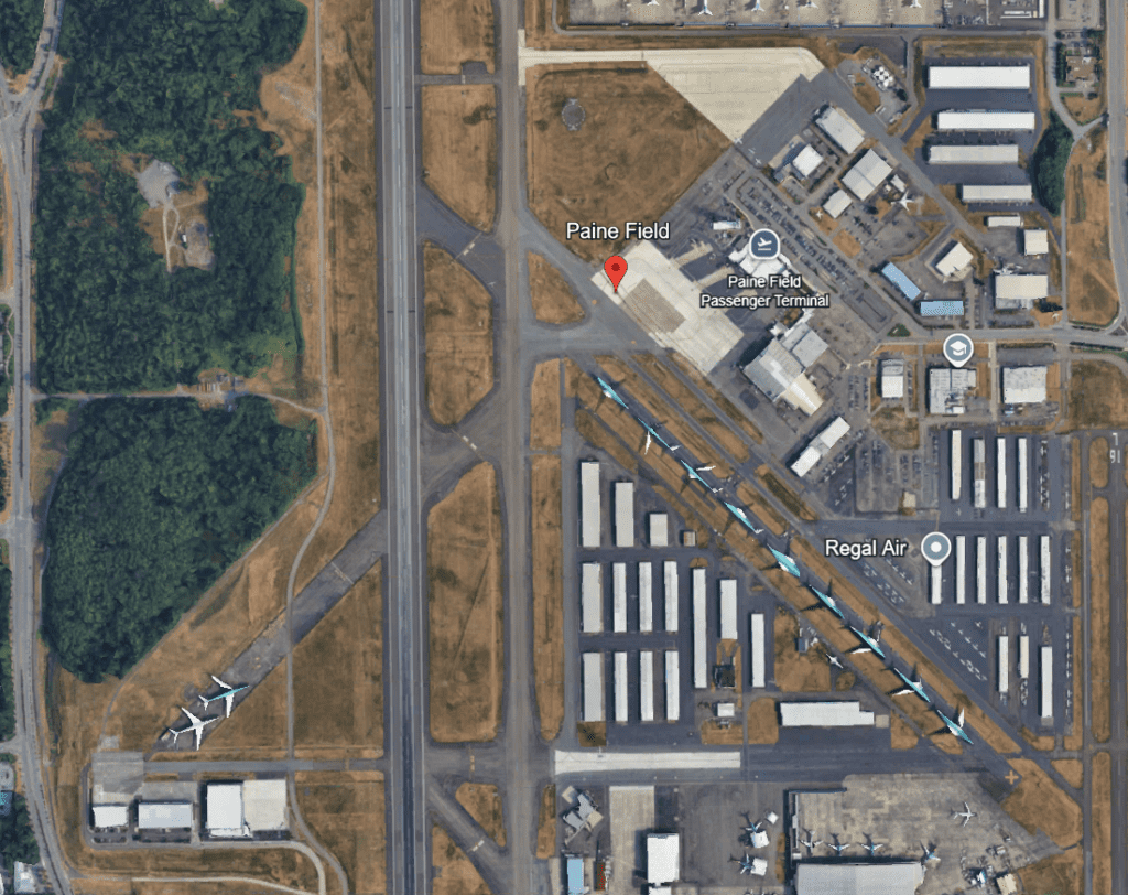 777 parked