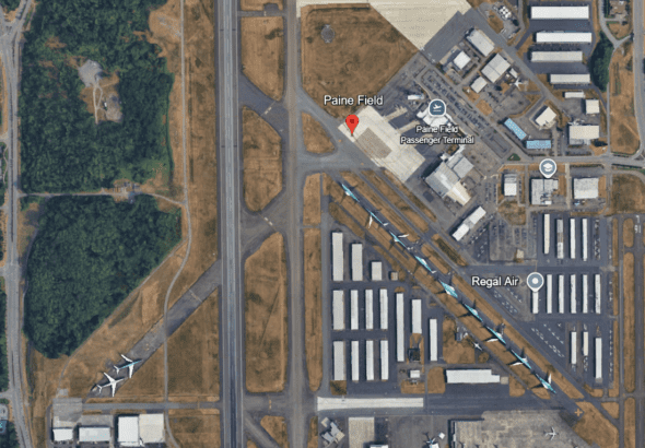 777 parked