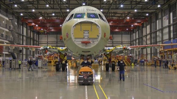 Airbus A321XLR assembly Hamburg