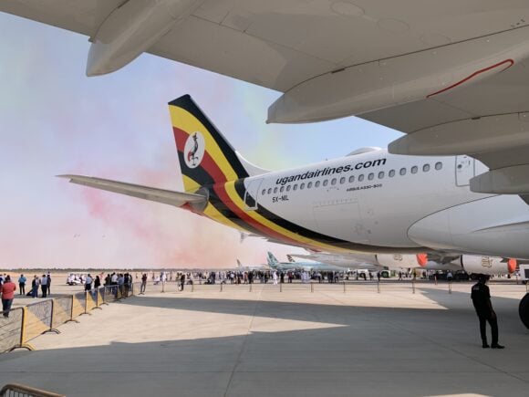 Airbus A330-800 Uganda Airlines Dubai Airshow 2021