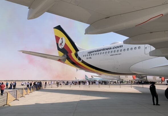 Airbus A330-800 Uganda Airlines Dubai Airshow 2021