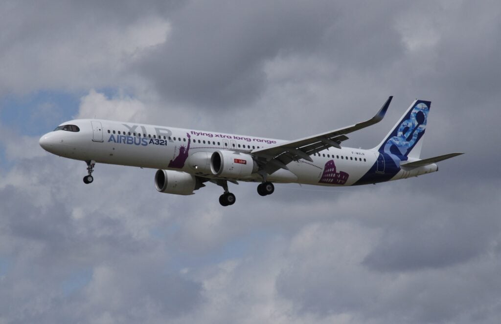 Airbus A321XLR Farnborough Airshow 2024