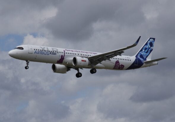Airbus A321XLR Farnborough Airshow 2024