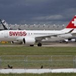 SWISS Bombardier CS100/Airbus A220-100 Farnborough 2016