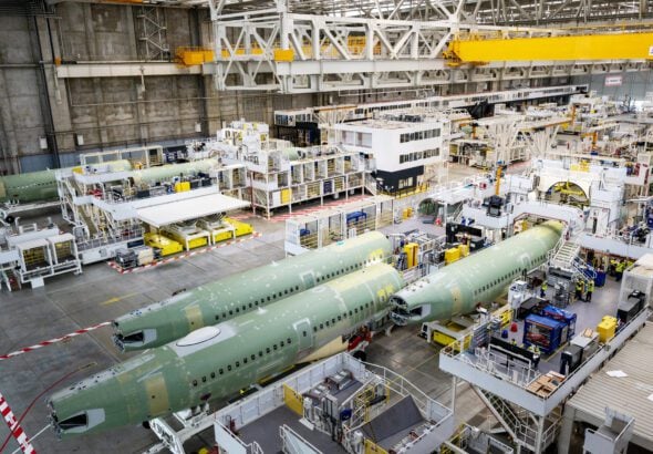 Airbus A320 family FAL Lagardere facility Toulouse