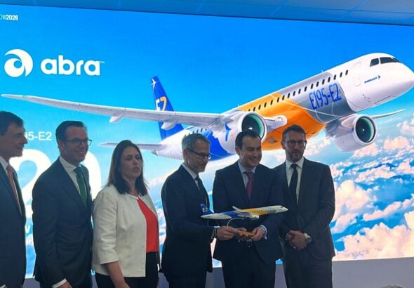 Abra Group Embraer E195-E2 Farnborough 2026