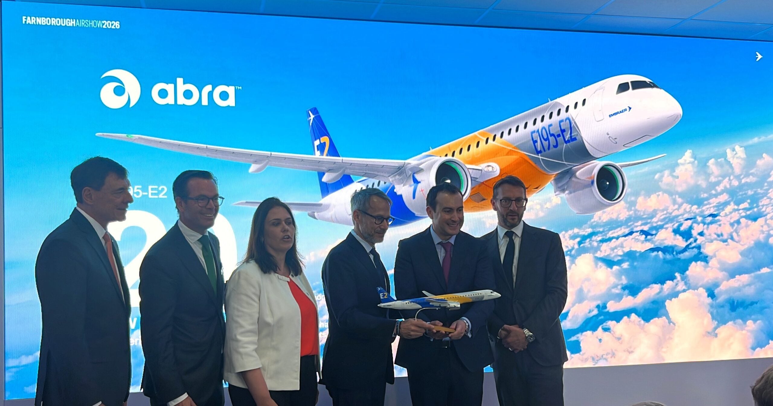 Abra Group Shakes Latin America's Regional Aircraft Market With Embraer E195-E2 Order