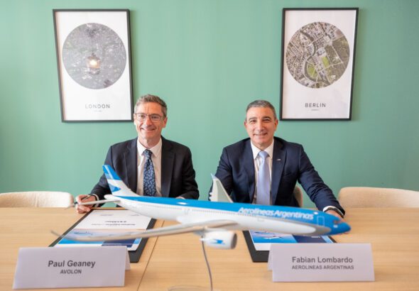 Farnbourough Airshow 2026 Aerolíneas Argentinas leasing order