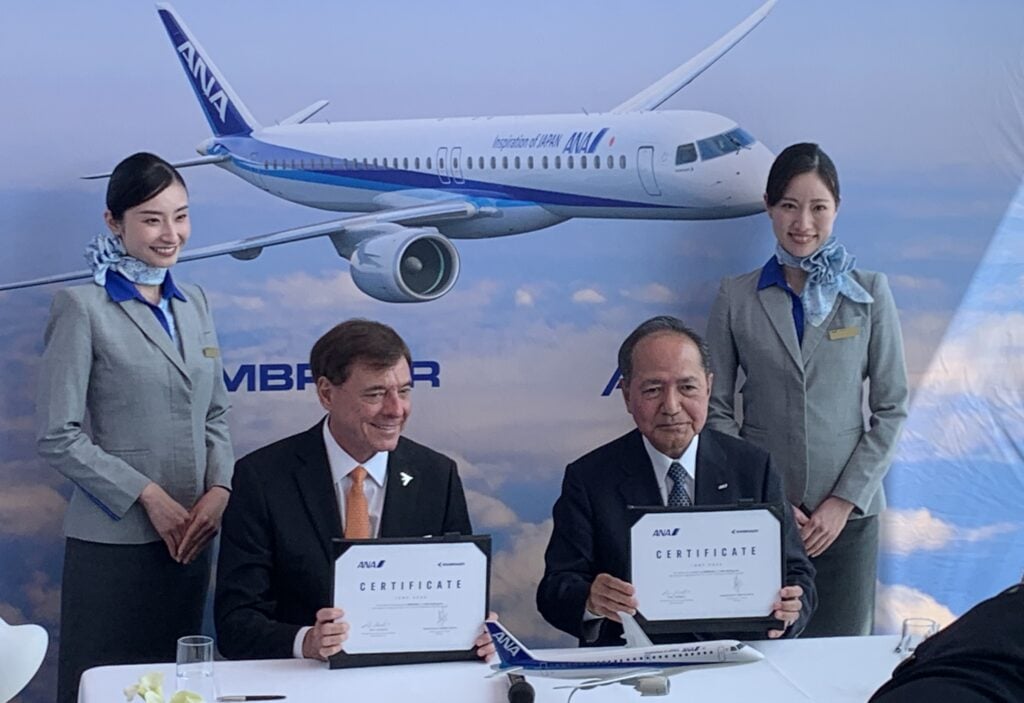 Embraer ANA order Paris Airshow 2025