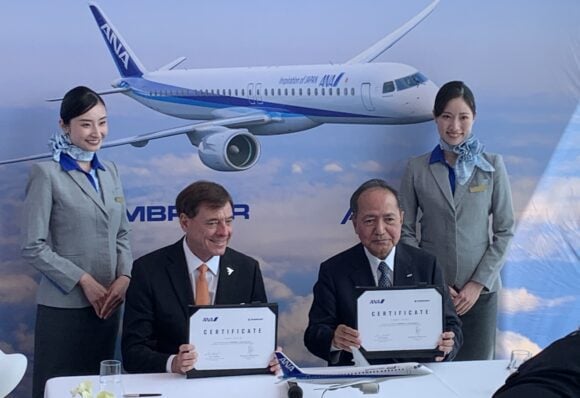 Embraer ANA order Paris Airshow 2025