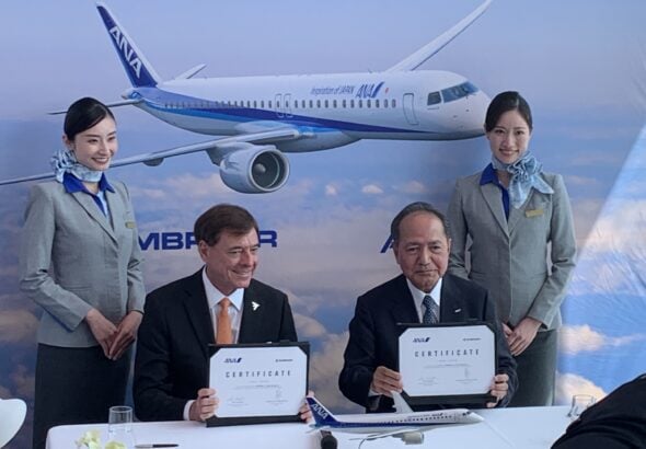 Embraer ANA order Paris Airshow 2025