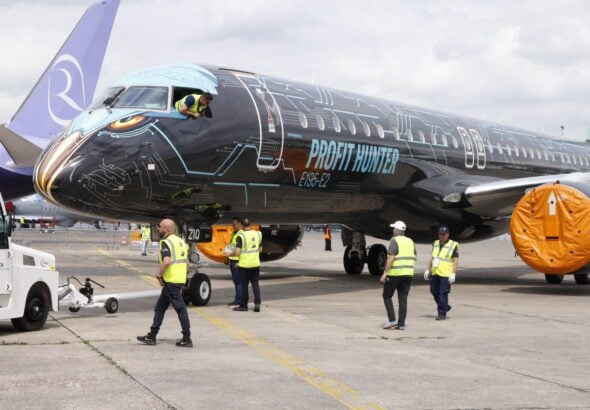 Embraer E195-E2 Paris Airshow 2025