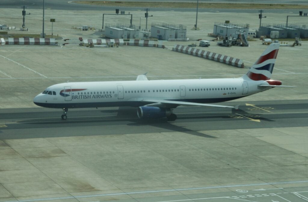 British Airways Airbus A321ceo